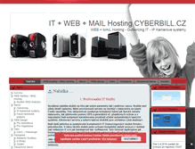 Tablet Screenshot of cyberbill.cz